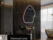 Irregular Mirror LED Lighted decorative design G223 #4