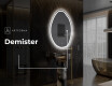 Irregular Mirror LED Lighted decorative design U222 #9
