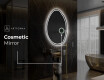 Irregular Mirror LED Lighted decorative design U223 #5