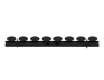 Vertical Decorative Radiator with Mounting Kit, Black #4
