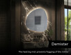 Irregular Mirror LED Lighted decorative design J221 #9