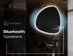 Irregular Mirror LED Lighted decorative design J222 #5