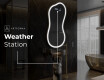Irregular Mirror LED Lighted decorative design K222 #7