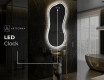Irregular Mirror LED Lighted decorative design K222 #8