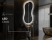 Irregular Mirror LED Lighted decorative design K222 #7