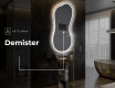 Irregular Mirror LED Lighted decorative design K222 #8