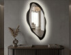 Organic LED bathroom mirror - Flévia - dynamic shape #4
