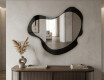 Organic irregular LED bathroom mirror - Nuvelle - modern design