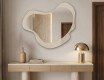 Organic irregular LED bathroom mirror - Nuvelle - modern design #3