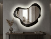 Organic irregular LED bathroom mirror - Nuvelle - modern design #4
