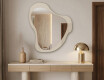 Organic irregular LED bathroom mirror - Silvaré - slim line #3