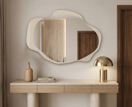 Organic LED bathroom mirror - Oréa - compact form #3