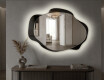 Organic LED bathroom mirror - Oréa - compact form #4