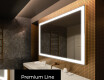 Designer Backlit LED Bathroom Mirror L01 #3