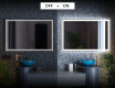 Designer Backlit LED Bathroom Mirror L01 #3