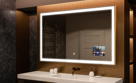 Designer Backlit LED Bathroom Mirror L01