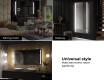 Designer Backlit LED Bathroom Mirror L02 #9