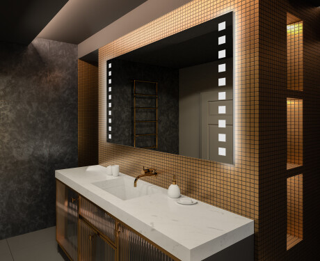 Designer Backlit LED Bathroom Mirror L03
