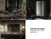 Designer Backlit LED Bathroom Mirror L03 #9