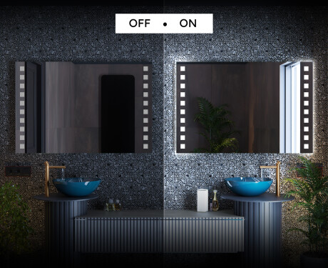Designer Backlit LED Bathroom Mirror L03 #3