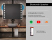 Designer Backlit LED Bathroom Mirror L03 #6