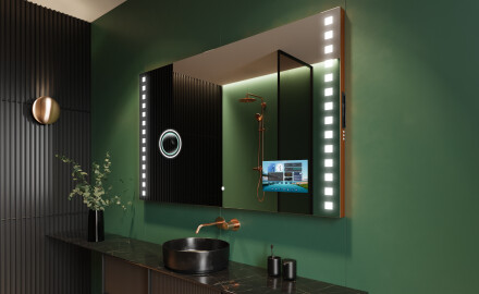 Designer Backlit LED Bathroom Mirror L03