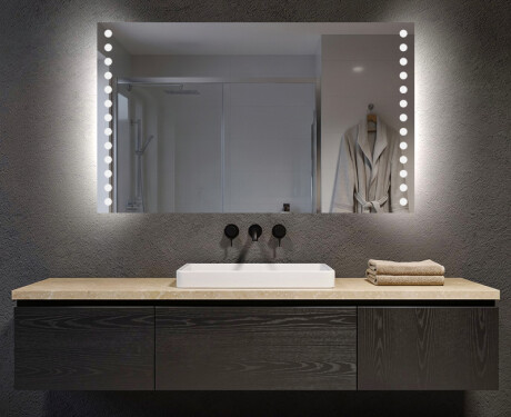 Designer Backlit LED Bathroom Mirror L06