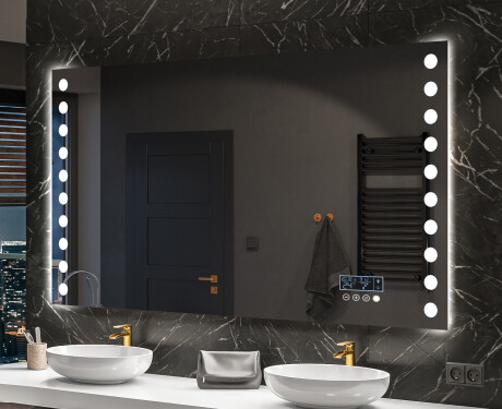 Designer Backlit LED Bathroom Mirror L06 #10