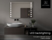 Designer Backlit LED Bathroom Mirror L06 #6