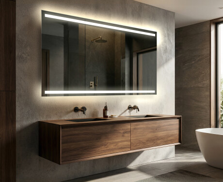 Designer Backlit LED Bathroom Mirror L09