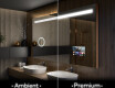 Designer Backlit LED Bathroom Mirror L12 #1