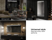 Designer Backlit LED Bathroom Mirror L12 #8