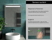 Designer Backlit LED Bathroom Mirror L12 #7
