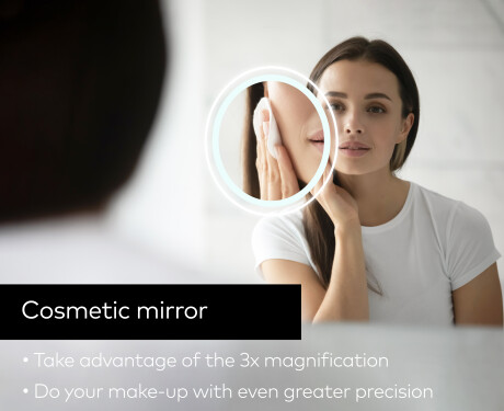 Designer Backlit LED Bathroom Mirror L12 #8