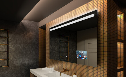Designer Backlit LED Bathroom Mirror L12