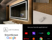 Designer Backlit LED Bathroom Mirror L15 #4