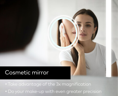 Designer Backlit LED Bathroom Mirror L15 #8