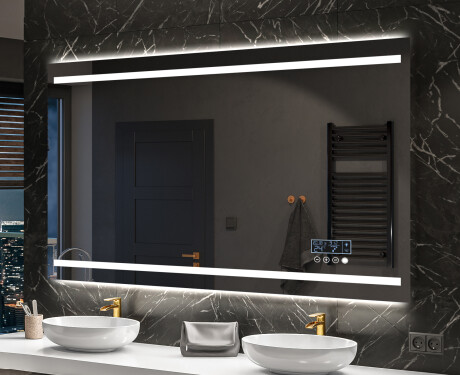 Designer Backlit LED Bathroom Mirror L23 #10
