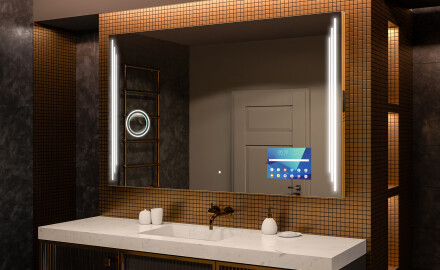 Designer Backlit LED Bathroom Mirror L27