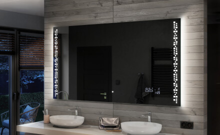 Designer Backlit LED Bathroom Mirror L38