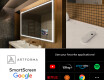 Designer Backlit LED Bathroom Mirror L49 #8