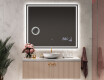 Designer Backlit LED Bathroom Mirror L49 #9