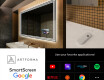 Designer Backlit LED Bathroom Mirror L57 #4
