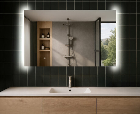 Designer Backlit LED Bathroom Mirror L62
