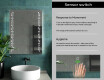 Designer Backlit LED Bathroom Mirror L65 #7