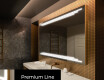 Designer Backlit LED Bathroom Mirror L75 #3
