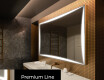 Designer Backlit LED Bathroom Mirror L77 #3