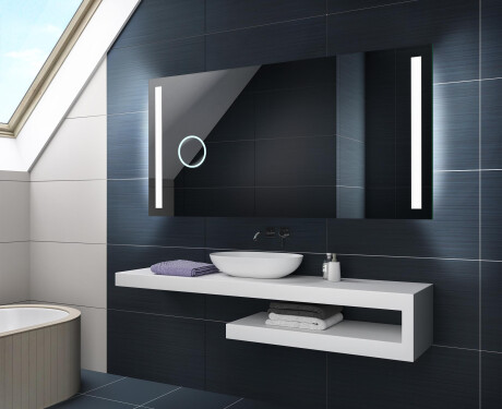 Battery Operated LED Illuminated Mirror L02 #2