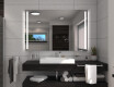 Battery Operated LED Illuminated Mirror L02 #5