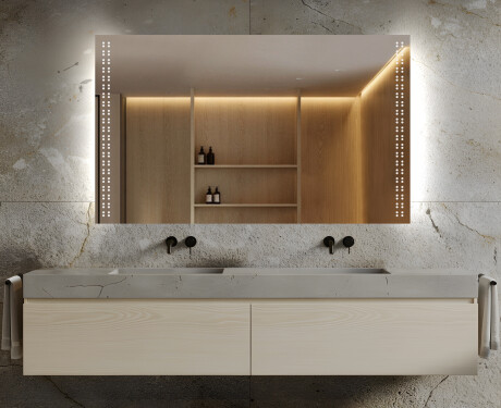 Battery Operated LED Illuminated Mirror L55